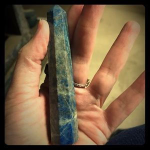 Lapis lazuli wand